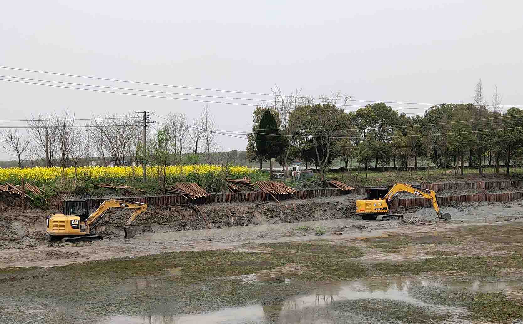 南京镜湖区方村街道斗村水系综合治理项目